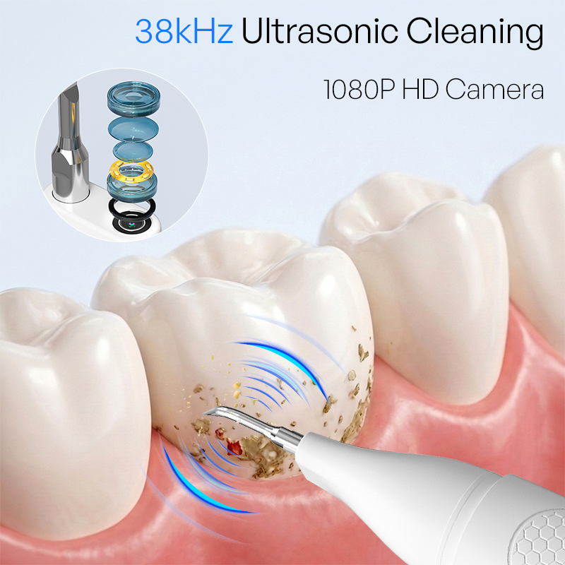 Visual Ultrasonic Teeth Cleane - огляд і ціна Teeth Whitening Mouthwash