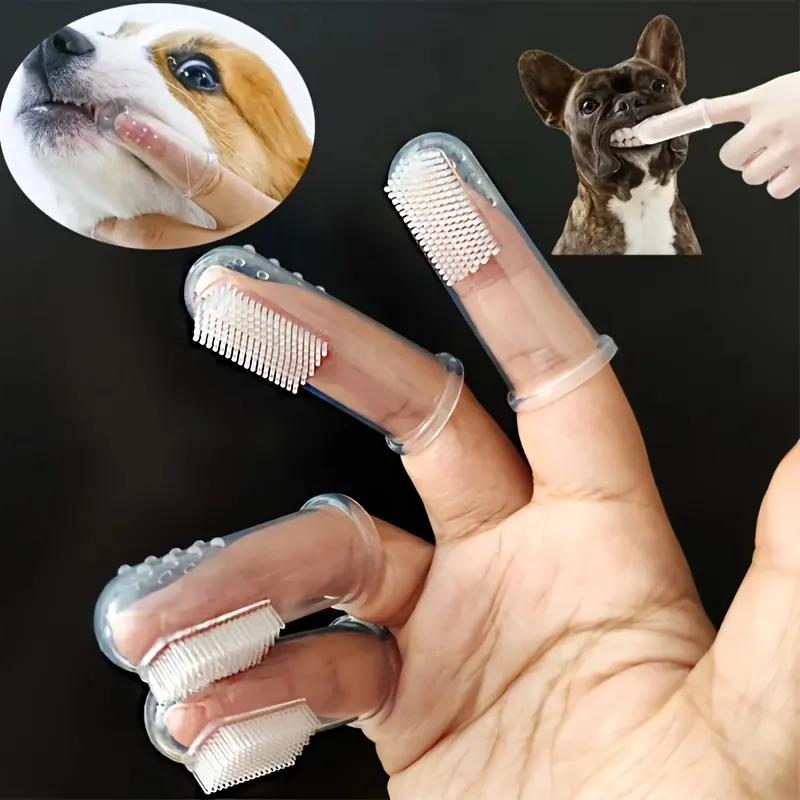 Soft Silicone Pet Finger Dog T - огляд і ціна Teeth Whitening Mouthwash