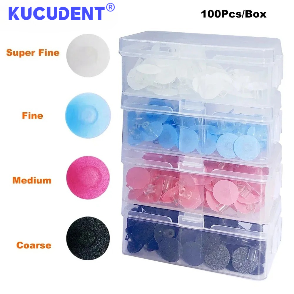 100Pcs Dental Polishing Discs  - огляд і ціна Teeth Whitening Kit